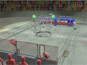 <i>FIRST</i> 2007 RACK N ROLL™ Game Animation