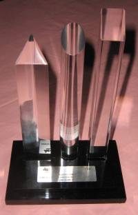 Johnson & Johnson Gracious Professionalism trophy