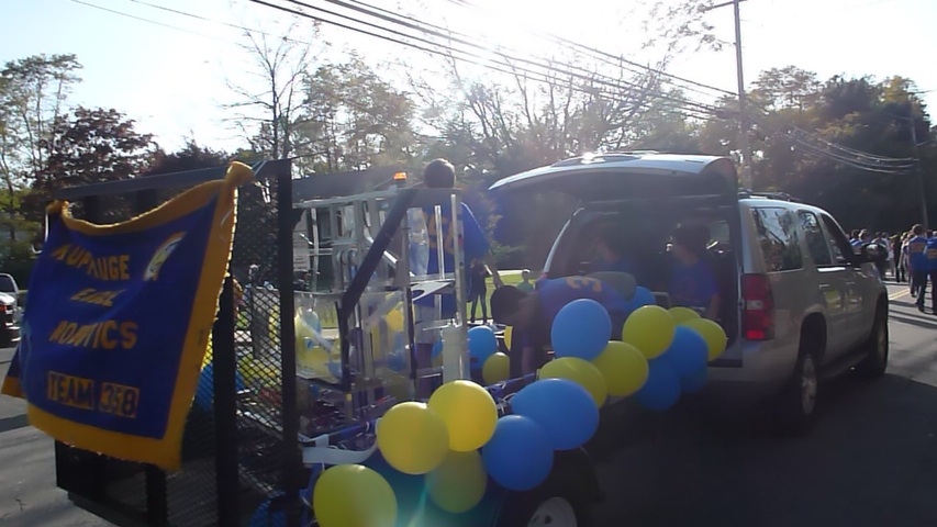 FRC 358 Homecoming float